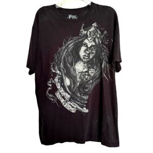 VTG FOX The Ultimate Premium Tee "Ashes To Ashes Dust To Dust" Men's Size XL #Y